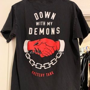 Lurking class by sketchy tank shirt